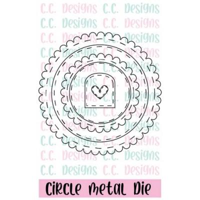 C.C. Designs Outline Die - Circle